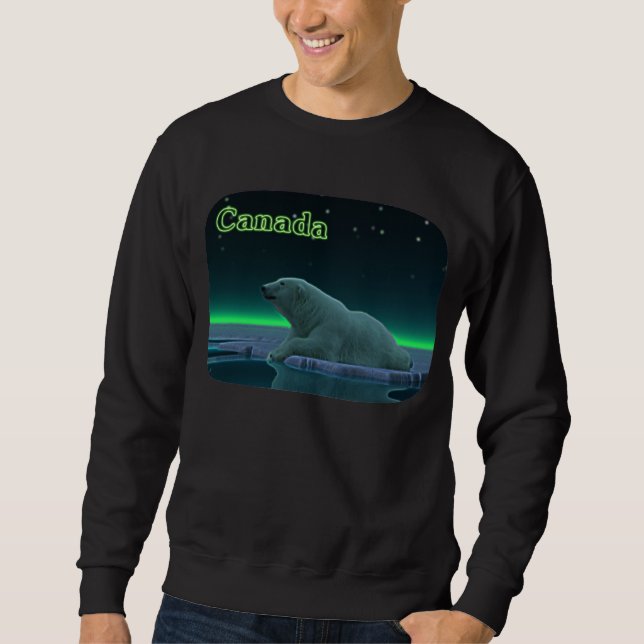 Ice Edge Polar Bear Sweatshirt (Front)