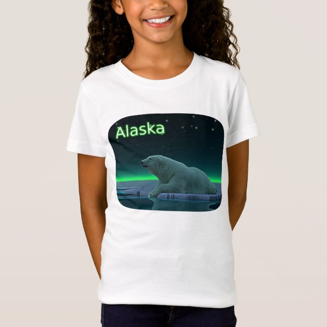 Ice Edge Polar Bear T-Shirt (Front)
