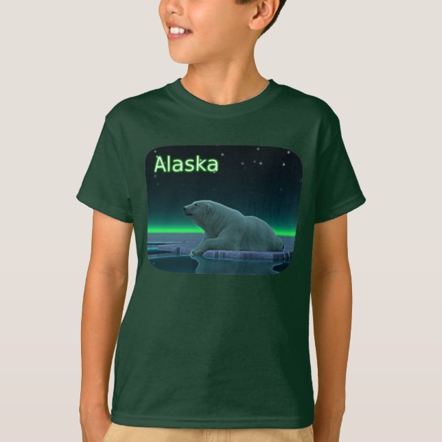 Ice Edge Polar Bear T-Shirt (Front)