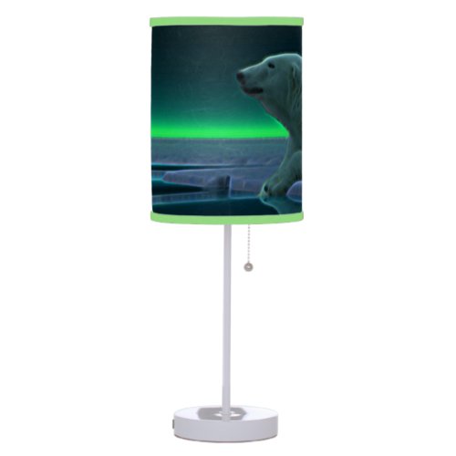 Ice Edge Polar Bear Table Lamp