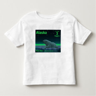 Ice Edge Polar Bear Toddler T-shirt