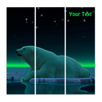 Ice Edge Polar Bear