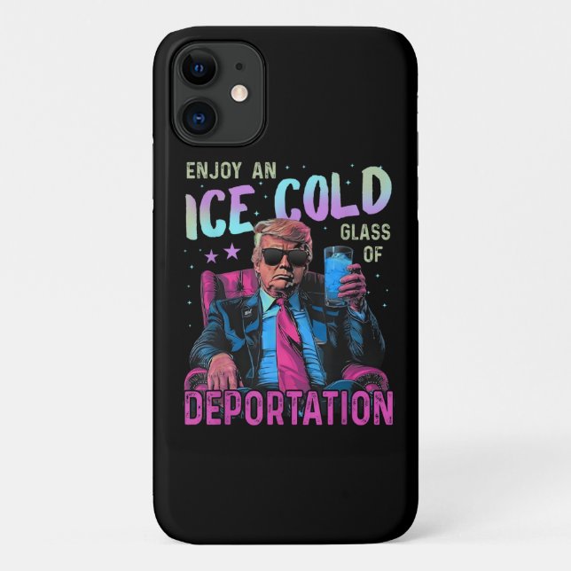 ICE Enjoy an Ice Cold Case-Mate iPhone Case (Back)