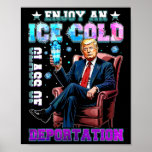 Ice Enjoy An Ice Cold Gl Of Deportation 6  Poster