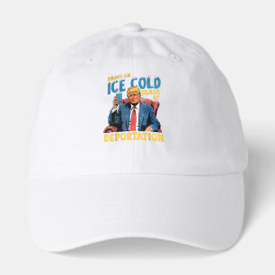 ICE Enjoy an Ice Cold Glass of Deportation  Hat