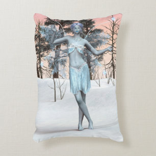 Ice Fairy Decorative Pillow