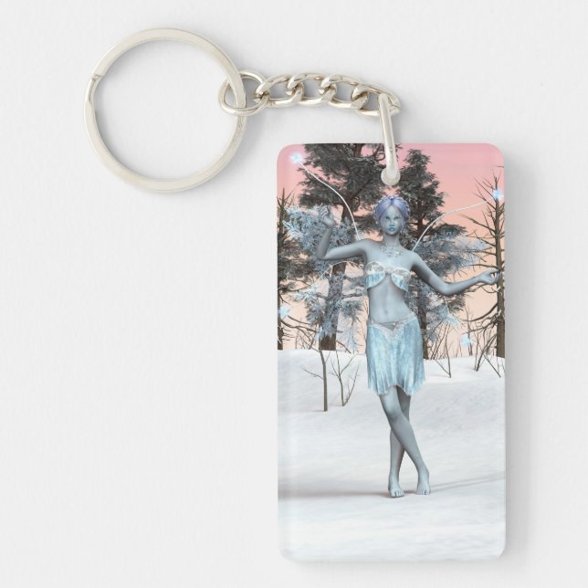 Ice Fairy Keychain (Front)