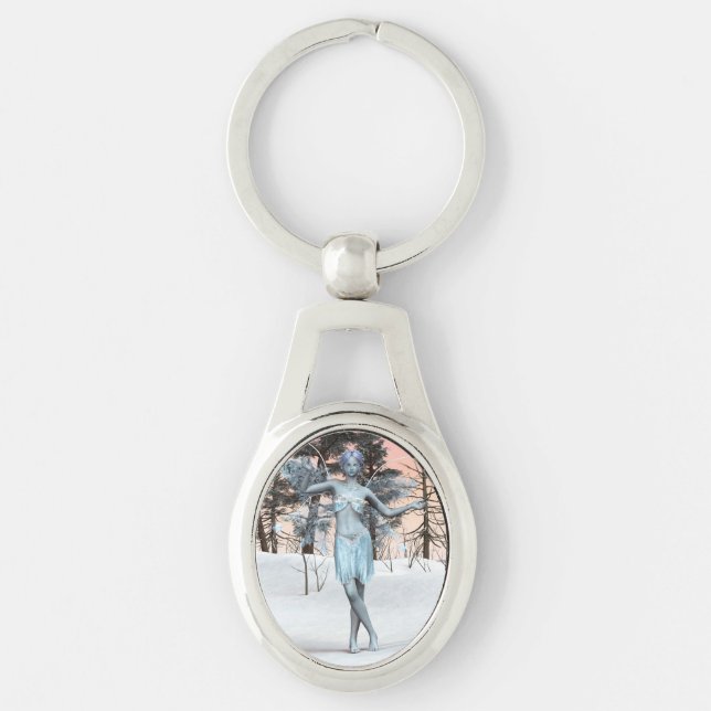 Ice Fairy Keychain (Front)