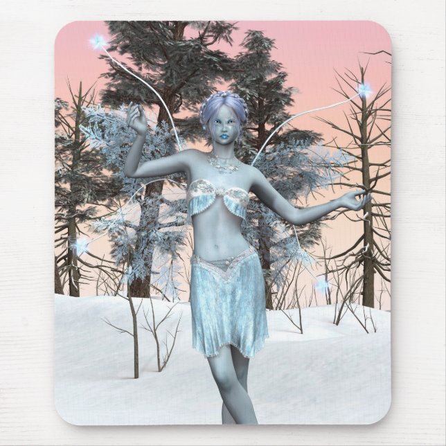 Ice Fairy Mouse Pad (Front)