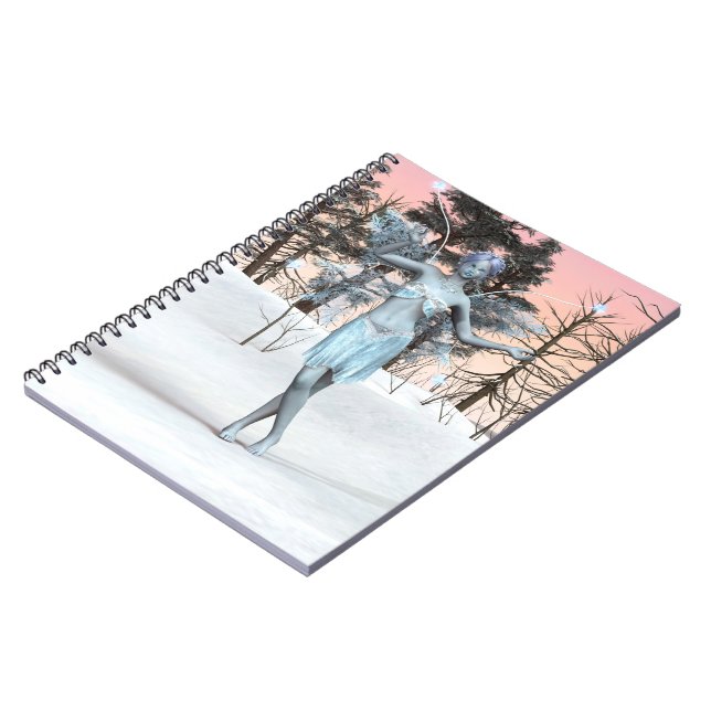 Ice Fairy Notebook (Left Side)