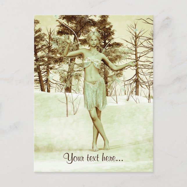 Ice Fairy Postcard (Front)