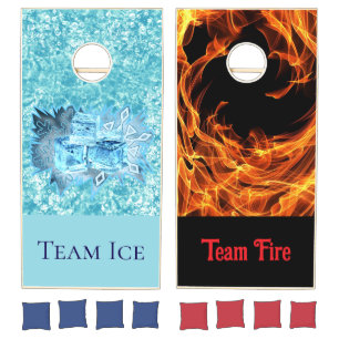 Ice & Fire Team Cornhole Set