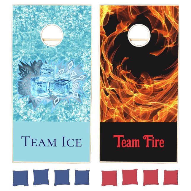 Ice & Fire Team Cornhole Set (Set)
