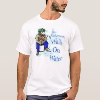 ice fishiing T-Shirt