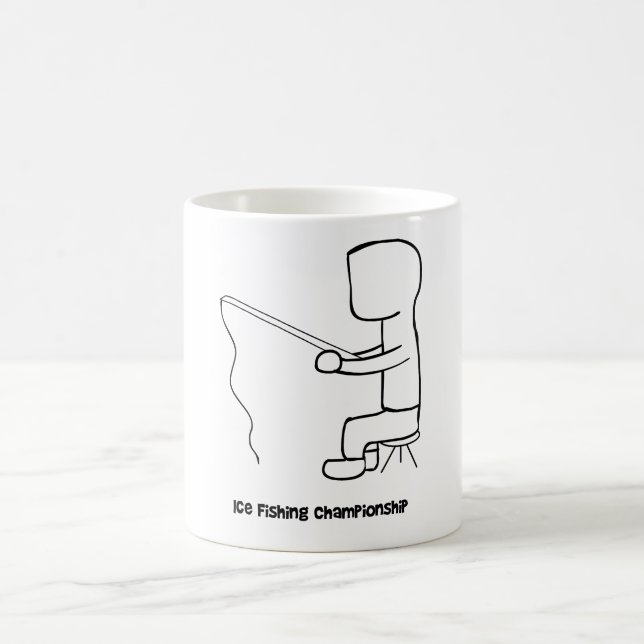 Ice Fishing Championship Mug / Coffee cup (Center)