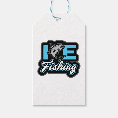 Ice Fishing Fish North Fishing Gift Gift Tags