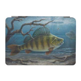 Ice Fishing for Perch iPad Mini Cover