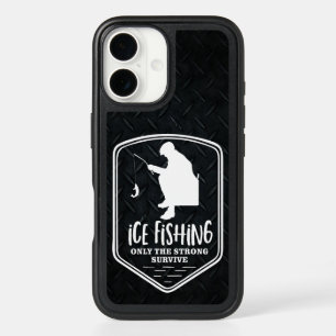 Ice Fishing Men's Winter Sport Hobby iPhone 16 Case