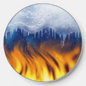 Ice & Flame Wireless Charger (Front)