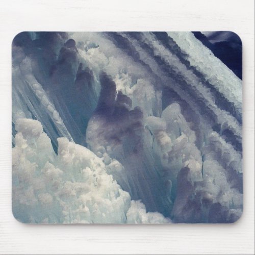 Ice Formation Winter Photo Mouse Pad