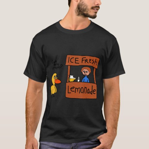 Ice Fresh Lemonade Got Any Grapes Duck Funny Gift  T_Shirt