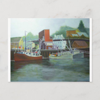 ice & fuel, Portsmouth Harbor Postcard