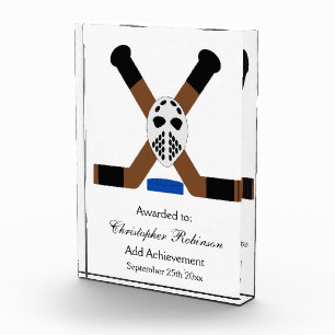 Ice Hockey Acrylic Award