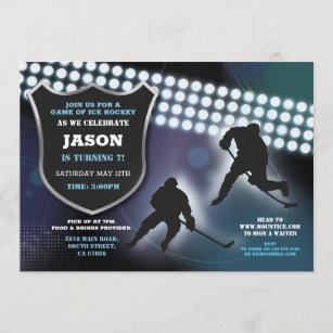 Such a great idea for party invites. Make it a hockey team, though ;)