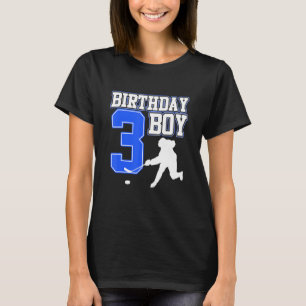 Ice Hockey Boy 3rd Birthday Sport Player Coach Gr T-Shirt