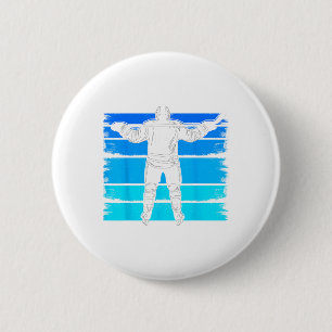 Ice Hockey Boys Number 12 12th Birthday 12 Year Ol Button
