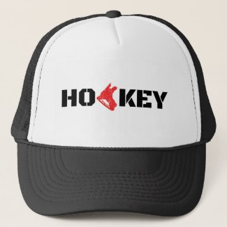 Ice hockey cap - Red skate