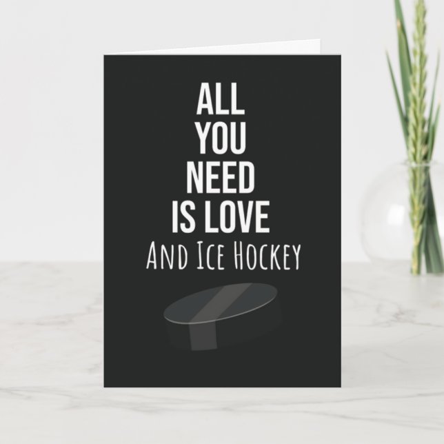 Ice Hockey Cards Athlete Team Winter Sports (Front)
