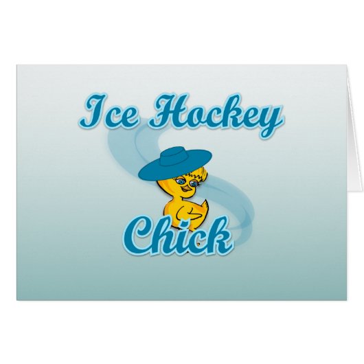Ice Hockey Chick #3 (Front Horizontal)