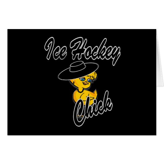 Ice Hockey Chick #4 (Front Horizontal)