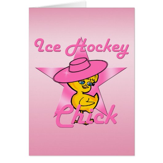 Ice Hockey Chick #8 (Front)