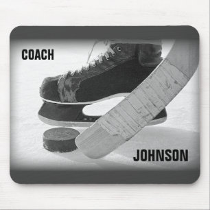 Ice Hockey Coach Thank You Mouse Pad