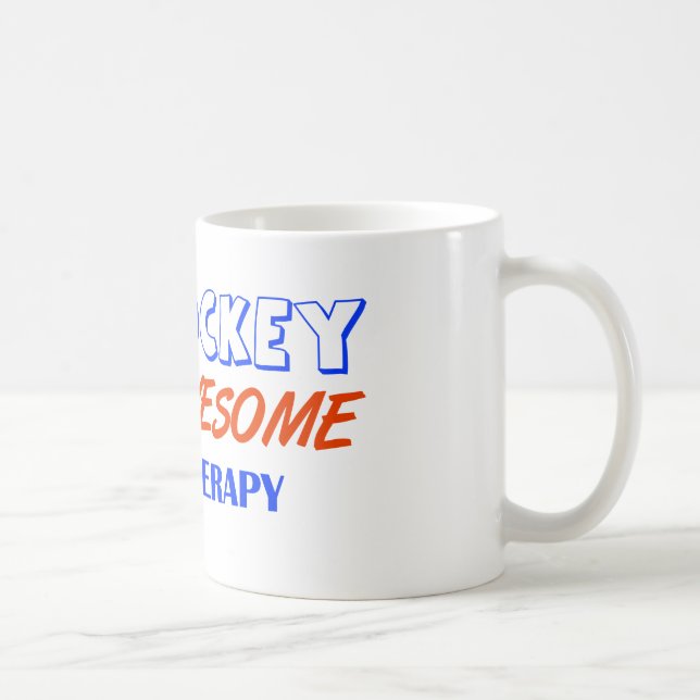 ice hockey design coffee mug (Right)