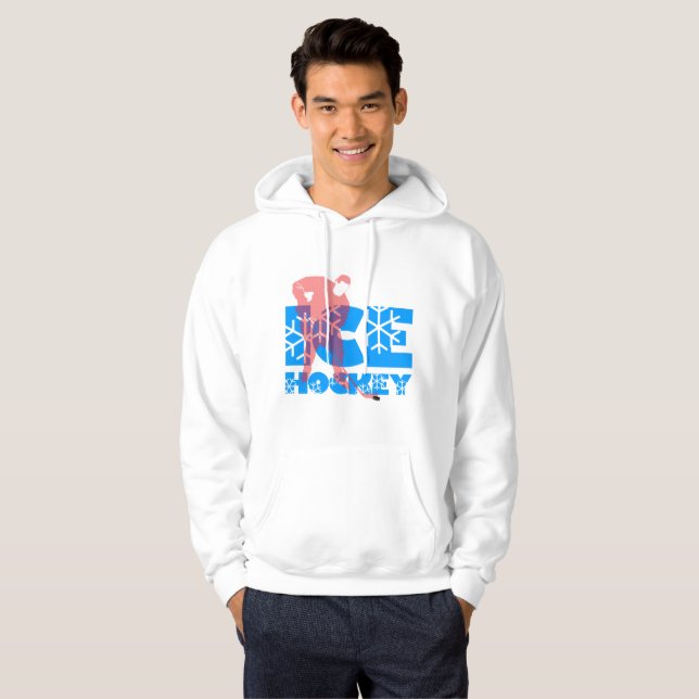 Ice Hockey elegant Hoodie (Front Full)