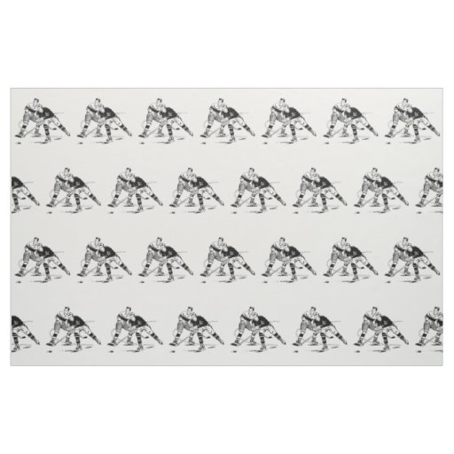 Ice hockey fabric