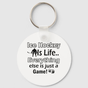Ice hockey gift items keychain