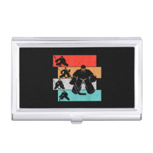 Ice Hockey Goalie Hockey Player Business Card Case