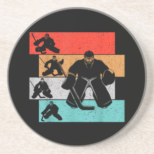 Ice Hockey Goalie Hockey Player Coaster