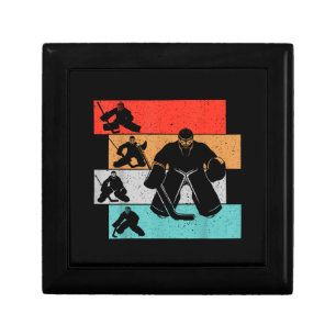 Ice Hockey Goalie Hockey Player Gift Box