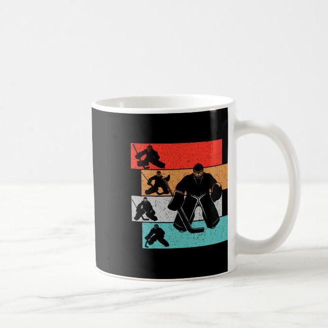 Ice Hockey Goalie Hockey Player Kids Boys Youth Me Coffee Mug (Right)