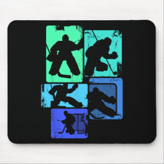 Ice Hockey Goalie Hockey Player Kids Boys Youth Me Mouse Pad