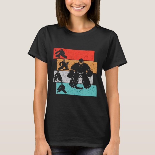 Ice Hockey Goalie Hockey Player Kids Boys Youth Me T-Shirt (Front)