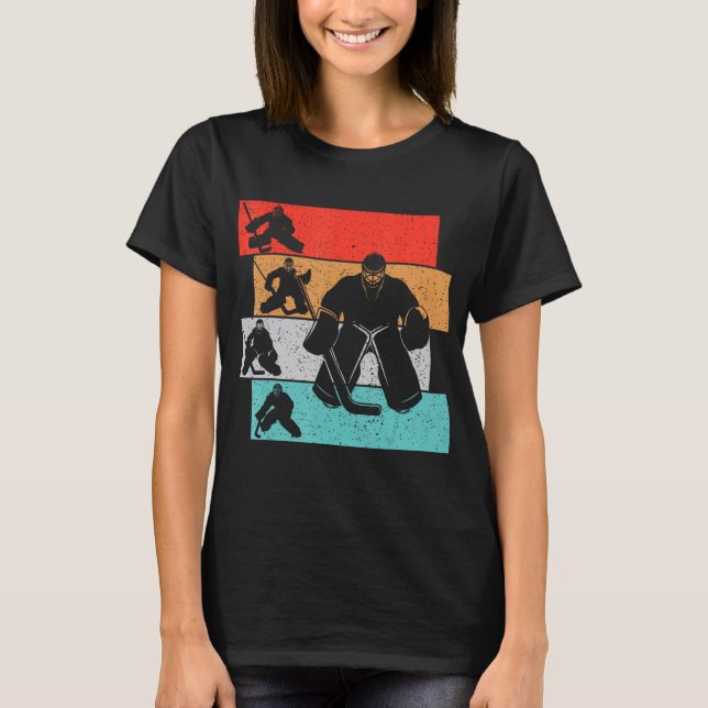Ice Hockey Goalie Hockey Player Kids Boys Youth Me T-Shirt (Front)
