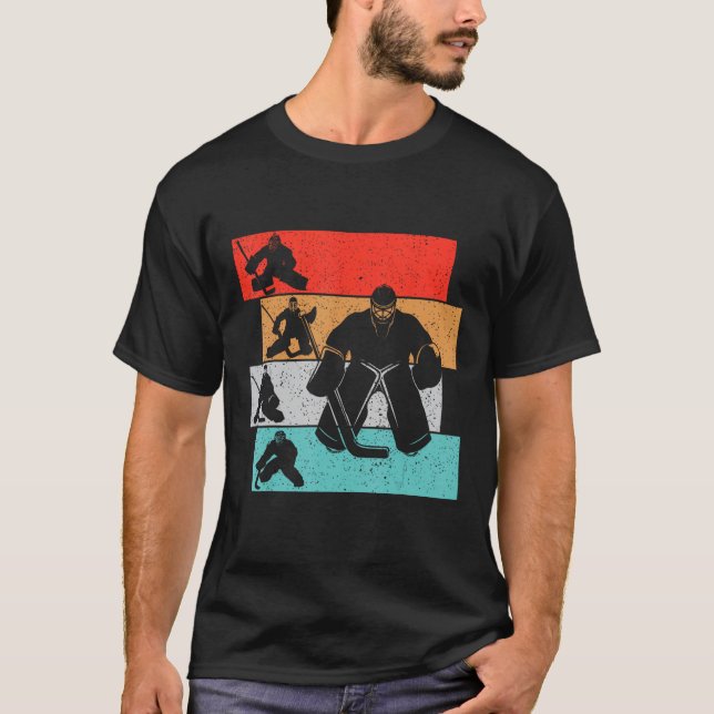 Ice Hockey Goalie Hockey Player Kids Boys Youth Me T-Shirt (Front)