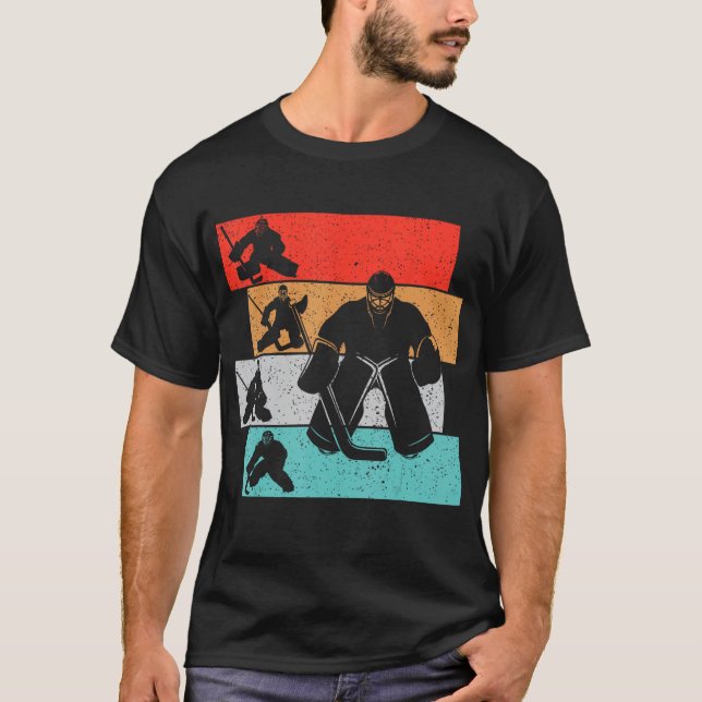 Ice Hockey Goalie Hockey Player Kids Boys Youth Me T-Shirt (Front)