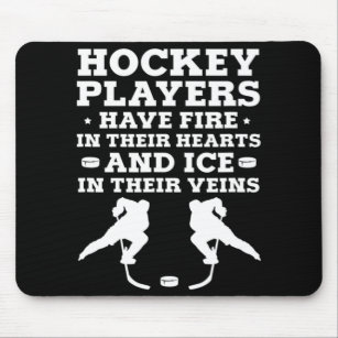 Ice Hockey Goalie Hockey Players Have Fire In Thei Mouse Pad